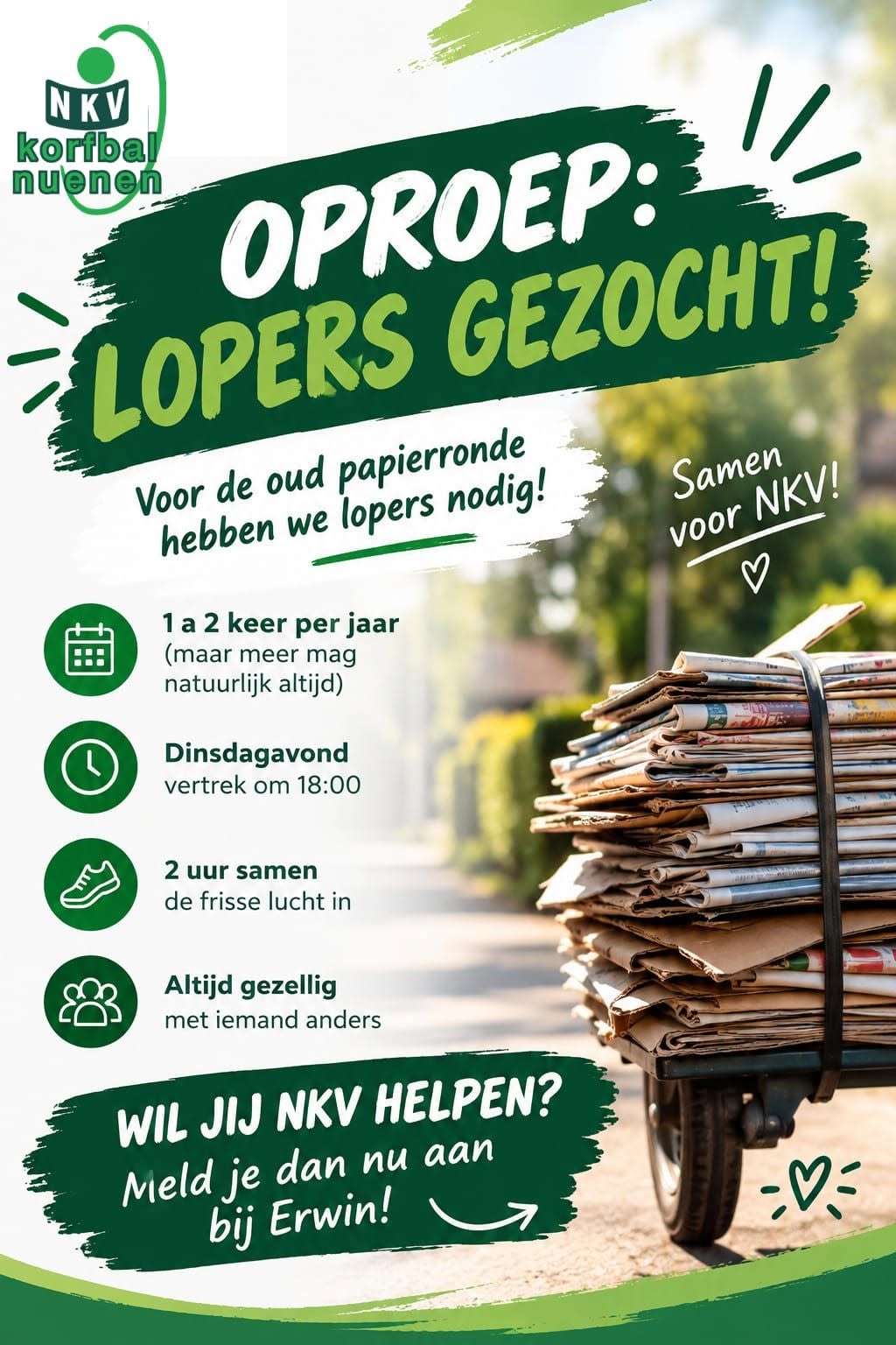 Lopers gezocht !