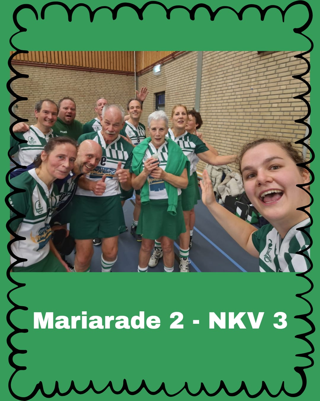 Nieuw record voor oudst spelend lid bij NKV!