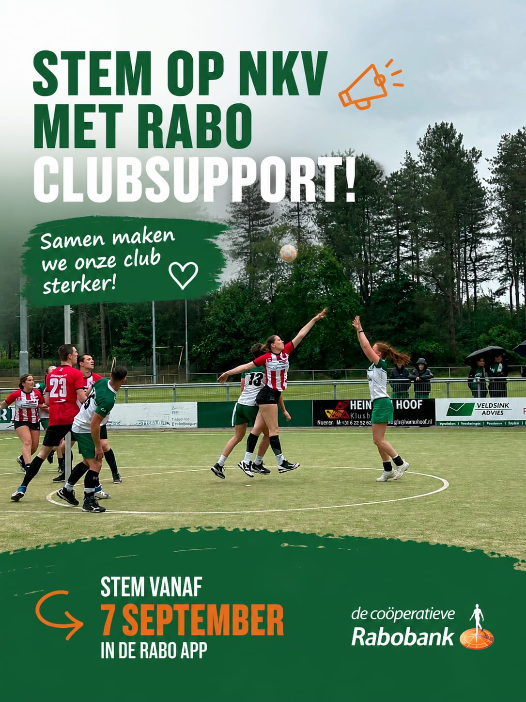 Stem op NKV met Rabobank ClubSupport